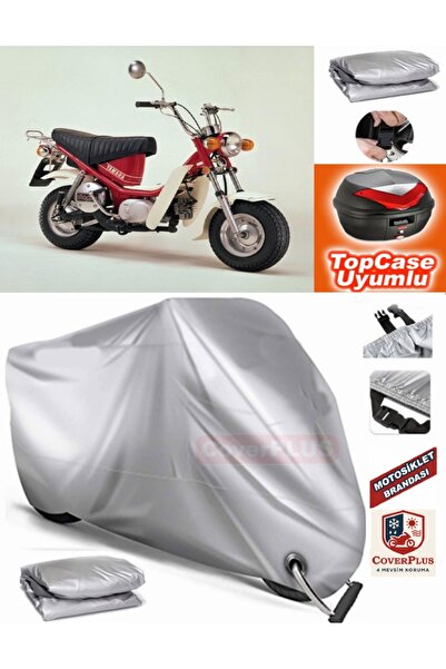 AutoZEL Yamaha LB 70 Chappy Topcase متوافق مع القماش المشمع للمحرك (الوصلة، ا...