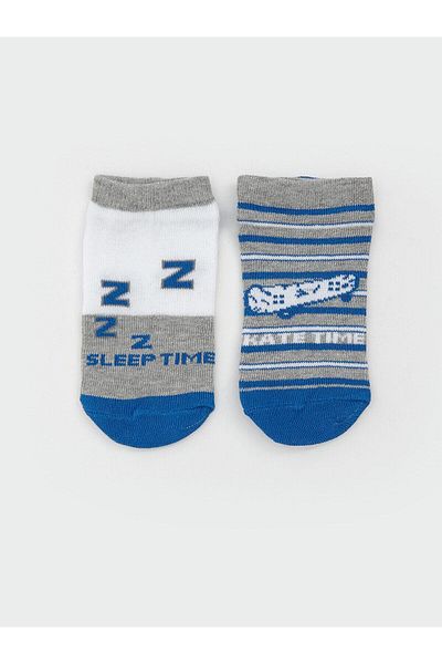 LC Waikiki Lcw Eco Patterned Boy Booties Socks 3-Piece (S5)