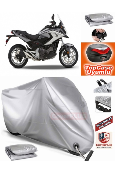 AutoZEL هوندا NC 700 DC Integra Topcase متوافق مع القماش المشمع للمحرك (الوصل...