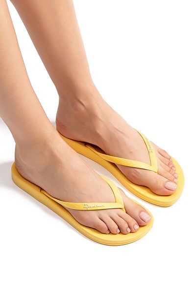 İpanema Γυναικείες σαγιονάρες Anat Colors Κίτρινο 35/42