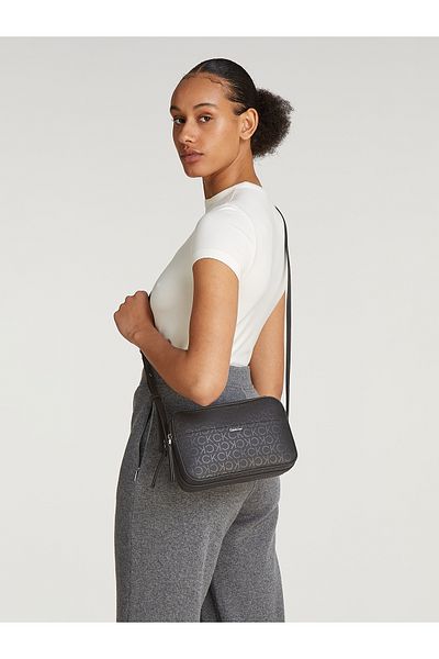 Calvin Klein Calvin Klein Women Black Logo Crossbody Bag