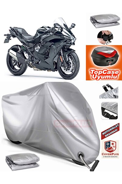 AutoZEL غطاء محرك السيارة المتوافق مع Kawasaki Ninja H2 SX (وصلة، قفل متوافق)