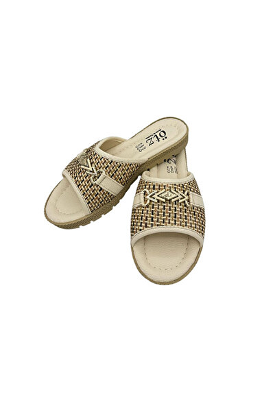 shoemio Lenora Жіночі капці з плетеною ремінцем