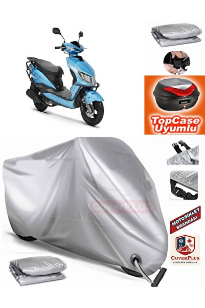 MotoEN قفل رمادي متوافق مع قماش كوبا روزوود القماش الخشن Topcase الخلفي حقيبة...