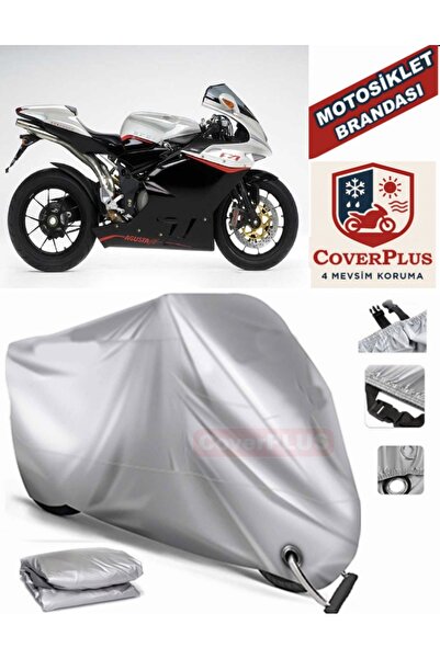 MotoEN قماش القنب المتوافق مع القفل الرمادي MV Agusta F4 1078 خيمة غطاء القما...