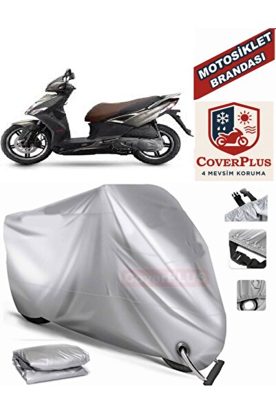 MotoEN Gray Lock Compatible Motor Tarpaulin Kymco Agility City 125 Motorcycle...