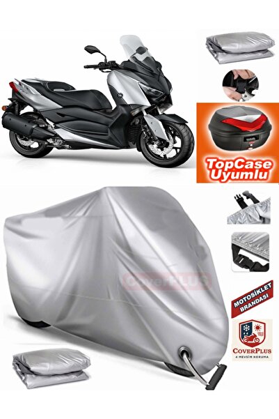 MotoEN قفل رمادي متوافق مع Vitello Heron 125 قماش القنب Topcase الخلفي حقيبة ...