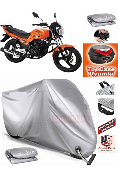 MotoEN قفل رمادي متوافق مع آسيا سويفت 150 قماش القنب Topcase الخلفي حقيبة متو...