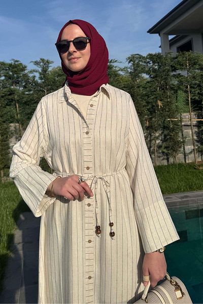 Rabia Şamlı Ριγέ Φυσικό Καπάκι