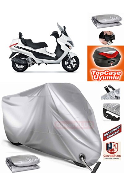 AutoZEL Piaggio X Evo 250 غطاء محرك متوافق مع الحقيبة الخلفية (الوصلة، متوافق...
