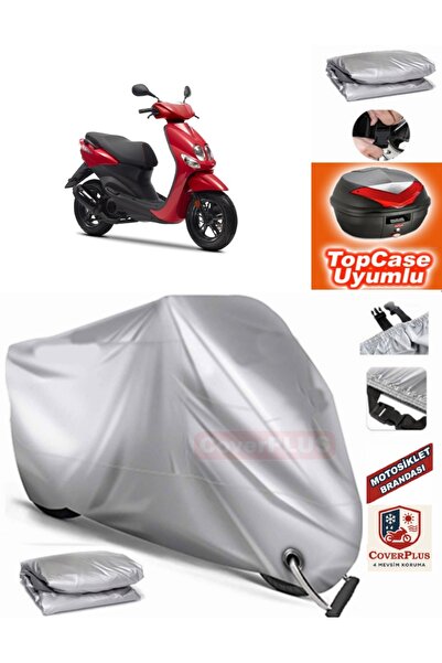 AutoZEL غطاء محرك متوافق مع حقيبة Yamaha Neos الخلفية (الوصلة، متوافق مع القفل)