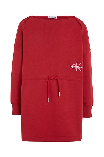 Calvin Klein Girls Red Long Sleeve Dress