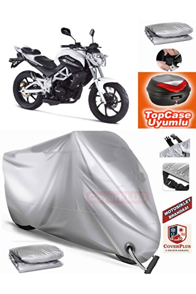 MotoEN Gray Lock Compatible Legal Phantom 180 Tarpaulin Topcase Back Bag Comp...