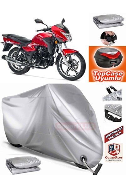 MotoEN Gray Lock Compatible Legal S170T Tarpaulin Topcase Back Bag Compatible...