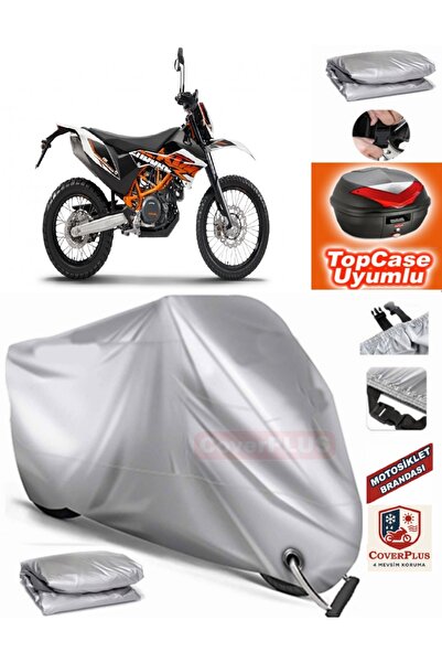 MotoEN قفل رمادي متوافق مع KTM 690 Enduro R Canvas Topcase الخلفي المتوافق مع...