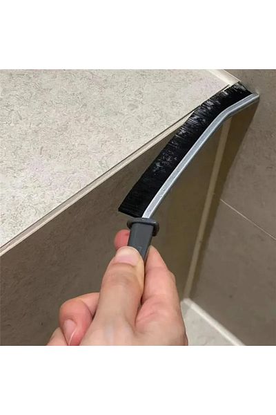omilife 2 Pieces Multi-Purpose Multi-Fine Cleaning Brush Between Joints Bathroom Kitchen Sink Detail Cleaning Brush
