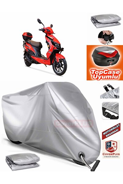 MotoEN Gray Lock Compatible Arora Zr5 Tarpaulin Topcase Topcase Compatible Mo...