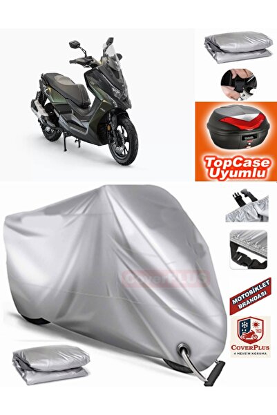 MotoEN قفل رمادي متوافق مع القفل الرمادي لحقيبة الدراجة النارية Kymco DTX 250...
