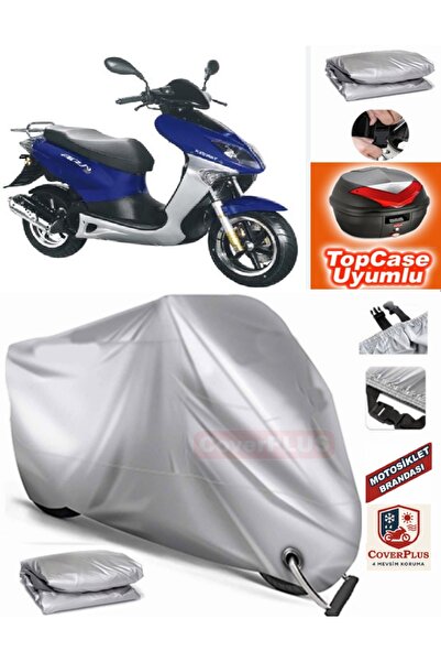 AutoZEL Keeway ARN 125 غطاء محرك متوافق مع حقيبة الظهر (الوصلة، متوافق مع القفل)