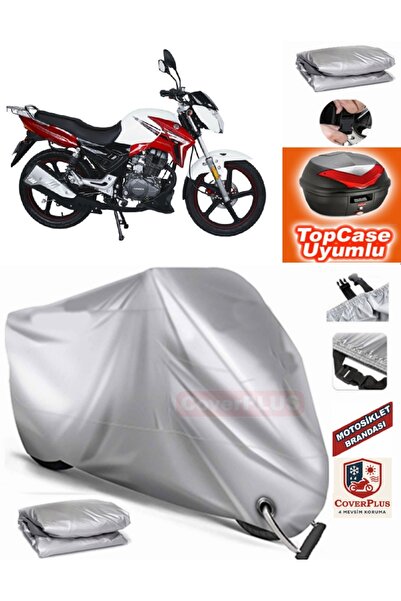 MotoEN Gray Lock Compatible Arora Ar 185-20 F?Rt?Na Tarpaulin Topcase Rear Ba...