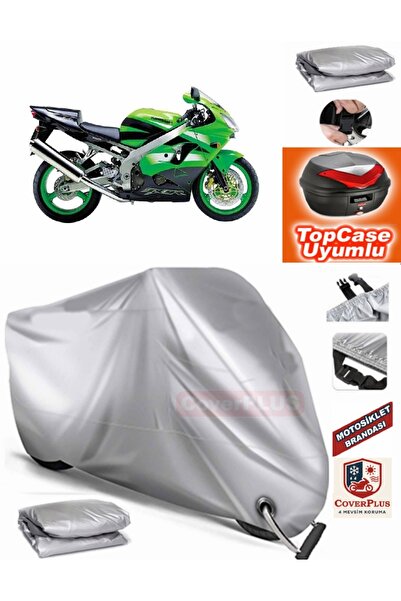 MotoEN قفل رمادي متوافق مع Kawasaki ZX-9 R Canvas Topcase الخلفي المتوافق مع ...