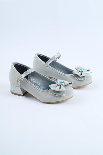 Moda Lime Orthopedic Girls' Ballerinas - Bow and Stone Detailed, New Season Day and Daily Ballerinas