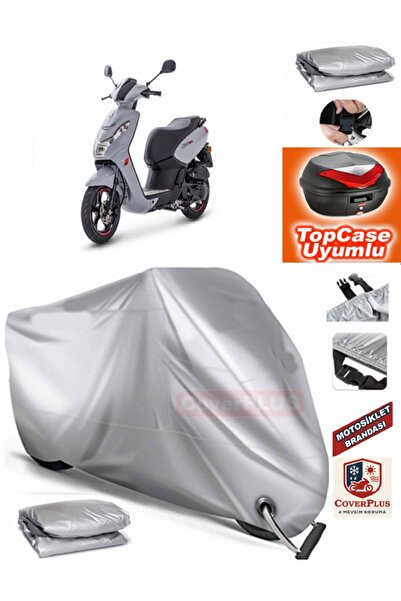 AutoZEL بيجو كيسبي 50 حقيبة خلفية متوافقة مع القماش المشمع للمحرك (الوصلة، ال...