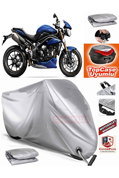 AutoZEL غطاء محرك السيارة المتوافق مع حقيبة Triumph Speed ​​Triple R الخلفية ...