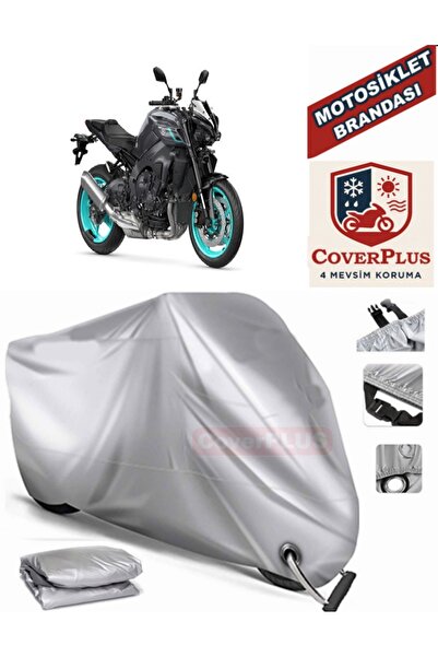 MotoEN Gray Lock Compatible Motor Tarpaulin Yamaha Mt-10 Sp Motorcycle Tarpau...