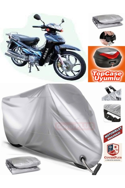 AutoZEL Arora AR 100-7 Special Alfa Rear Bag متوافق مع القماش المشمع للمحرك (...