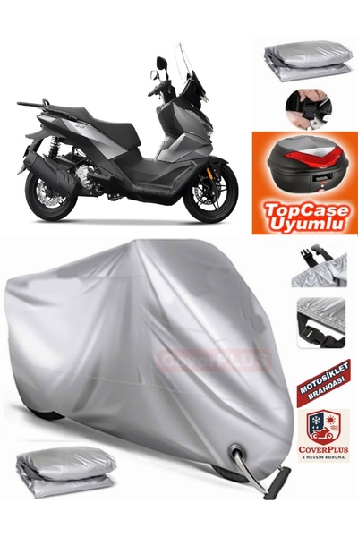 AutoZEL غطاء محرك متوافق مع حقيبة Voge SR3 الخلفية (الوصلة، متوافق مع القفل)