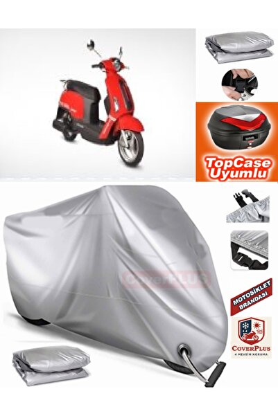 AutoZEL غطاء محرك متوافق مع حقيبة السرج الآسيوية Scooturk-100 (الوصلة، متوافق...