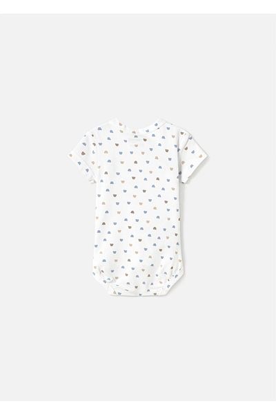 MAYORAL Baby Boy Printed Bodysuit White 1703