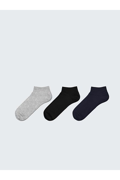 LC Waikiki Lcw Eco Men's Booties Socks 3-Pack (S5)
