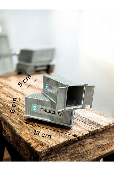FEN TOYS Crane Toy Wound up Reel Fonk. Construction Child Engineering and 2Pcs Containers