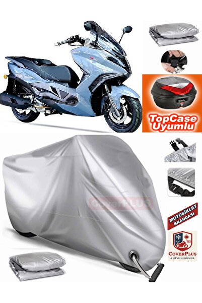MotoEN قفل رمادي متوافق مع Arora GT 250 Canvas Topcase Backbag متوافق مع Moto...
