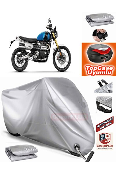 AutoZEL Triumph Scrambler 1200 XE حقيبة خلفية متوافقة مع القماش المشمع للمحرك...