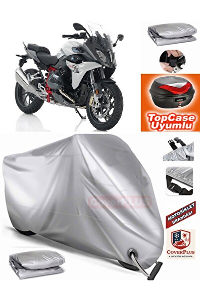 MotoEN Gray Lock Compatible Bmw R 1200 Rs Tarpaulin Topcase Rear Bag Compatib...