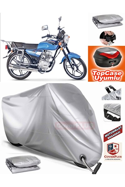MotoEN قفل رمادي متوافق مع Falcon Sport 100 من القماش المشمع Topcase الخلفي ا...