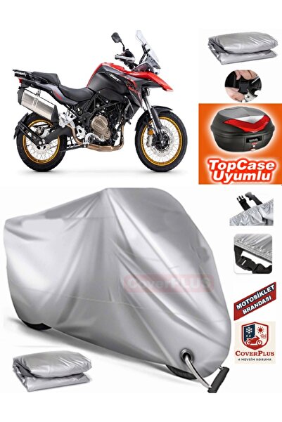 AutoZEL QJ SRT700 X غطاء من القماش المشمع للدراجة النارية (متوافق مع القفل)