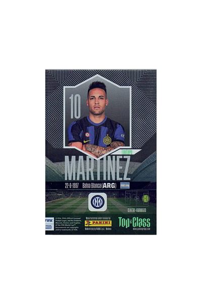 hediyecik Panini Fifa Top Class 2024 Holo Giants Card-Lautaro Martinez