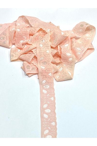 karantuhafiye Lycra Lace / Stretch Lace / 3 Meters / 3.5 cm /