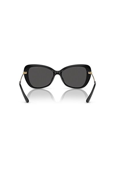 Michael Kors نظارة شمسية نسائية بتصميم فراشة - MK 2230U - مقاس العدسة: 56 مم - أسود