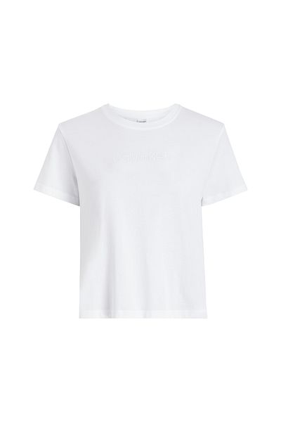 Calvin Klein Women White T-Shirt