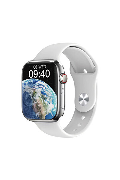 WIWU SW01 Pro Lite İOS ve Android Uyumlu Spor Akıllı Saat IP68 Sertifikalı Gümüş