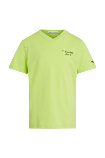 Calvin Klein Men Green Short Sleeve T-Shirt