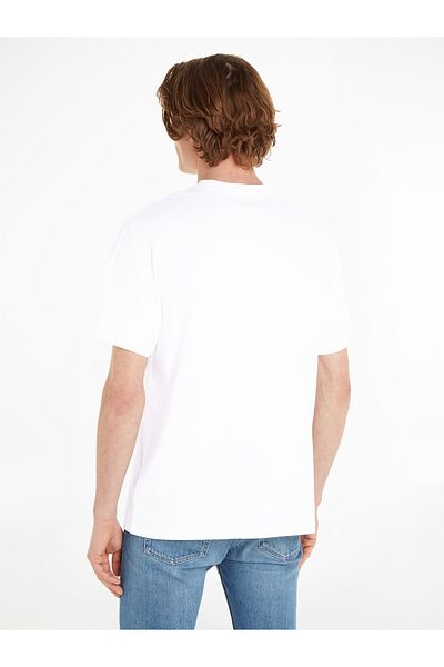 Calvin Klein Calvin Klein Men White Short Sleeve T-Shirt