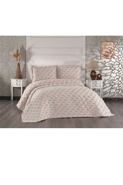 Çapa Home Çapa Home Single Chenille Bedspread (2 Pieces)