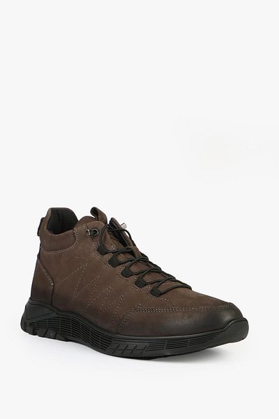 Hammer Jack 102 22650-m Strande Asphalt Nubuck Men's Genuine Leather Bo