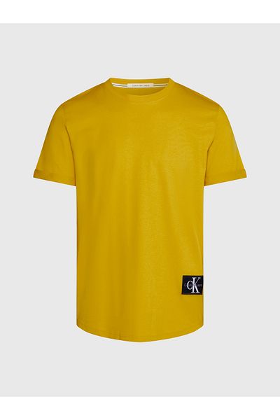 Calvin Klein Calvin Klein Men Yellow Short Sleeve T-Shirt